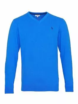 Пуловер U.S. Polo Assn., синий