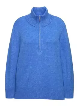 Пуловер Ulla Popken, цвет mittelblau