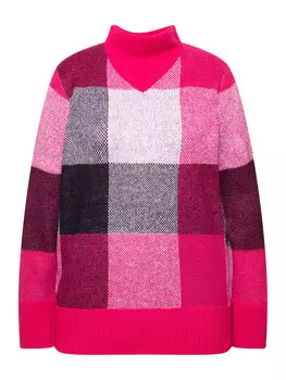 Пуловер Ulla Popken, цвет rot pink