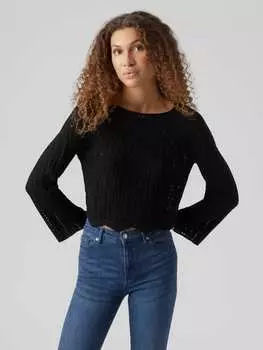 Пуловер Vero Moda, черный