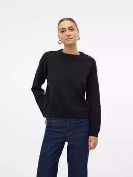 Пуловер Vero Moda, черный