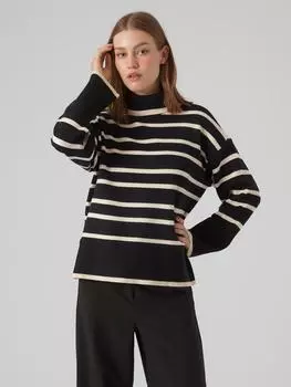Пуловер Vero Moda, цвет schwarz/creme