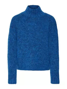 Пуловер Vero Moda Girl Rollkragen, синий