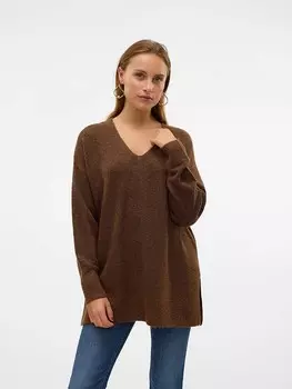 Пуловер Vero Moda, коричневый