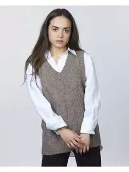 Пуловер Vero Moda, коричневый