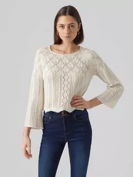 Пуловер Vero Moda, кремовый