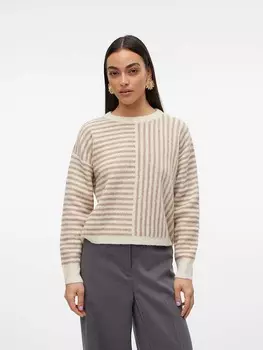 Пуловер Vero Moda Pullover, бежевый