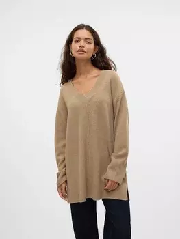 Пуловер Vero Moda Pullover, бежевый