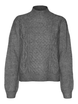 Пуловер Vero Moda Pullover, цвет Medium Grey Melange