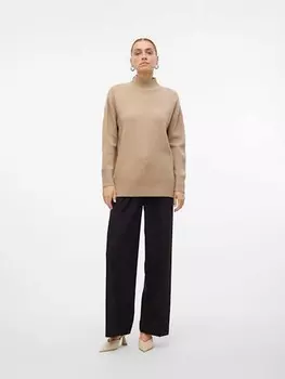 Пуловер Vero Moda Pullover Gold, бежевый