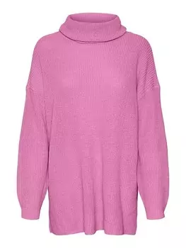 Пуловер Vero Moda Rollkragenpullover, розовый
