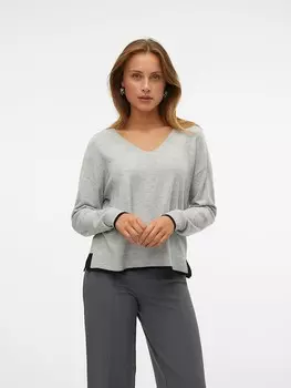 Пуловер Vero Moda, серый
