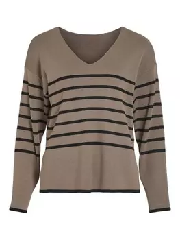 Пуловер Vila Pullover, цвет Fossil