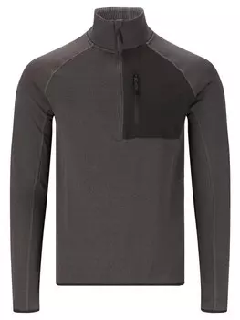 Пуловер Whistler Midlayer Helge, цвет 1011 Dark Grey Melange