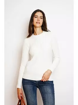 Пуловер William de Faye Pullover, белый