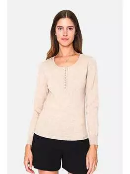 Пуловер William de Faye Pullover, бежевый