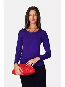 Пуловер William de Faye Pullover, фиолетовый