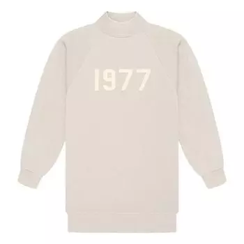 Пуловер (WMNS) Fear of God Essentials SS22 1977 3/4 Sleeve Mockneck Pullover 'Wheat' FOG-SS22-67, коричневый