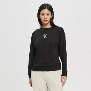 Пуловер женский Calvin Klein с принтом, белый