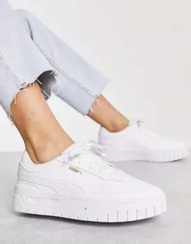 PUMA Cali Dream – белые кожаные кроссовки