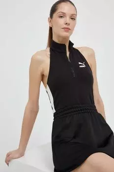 Пума топ Puma, черный