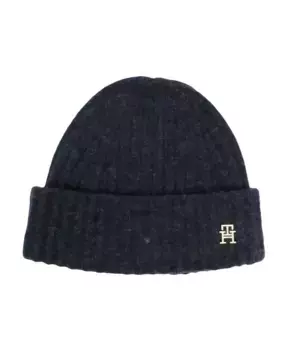 Пушистая шапка Tommy Hilfiger, синий