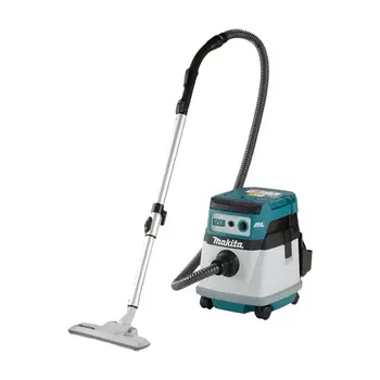 Пылесос Makita DVC155LZX2, беспроводной, синий/белый