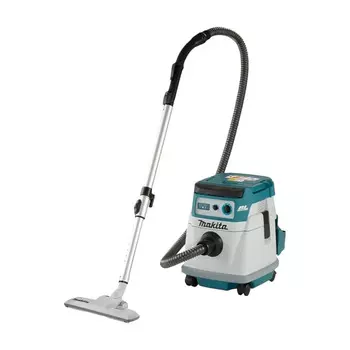 Пылесос Makita DVC156LZX2, беспроводной, синий/белый