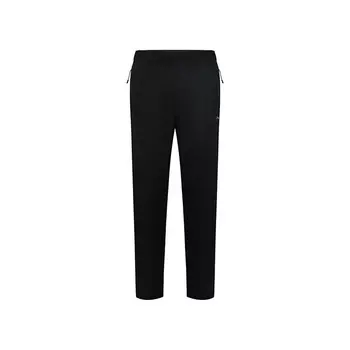 Qingmu повседневные брюки мужские черные Lining, черный