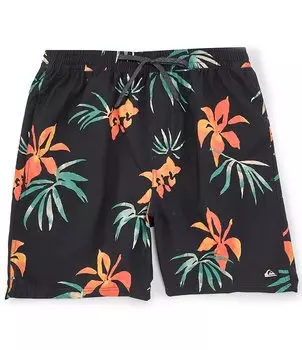 Quiksilver Everyday Mix Volley 17Шорты для доски с внешним швом, черный