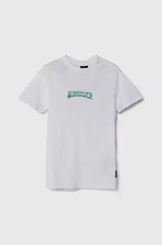 Quiksilver Хлопковая футболка ISLAND SUNRISE, белый