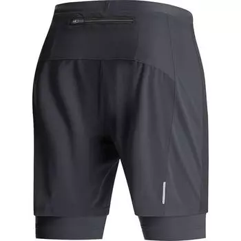 R5 2в1 шорты мужские GOREWEAR, черный
