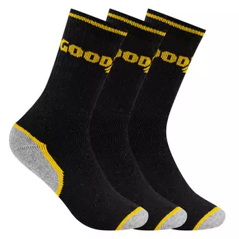 Рабочие носки GOODYEAR "Heavy Duty" 3 пары, черные