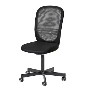 Рабочий стул Ikea Flinton, черный