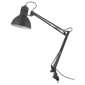 Рабочий свет, темно-серый, TERTIAL IKEA