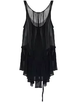 Рач топ AllSaints, черный