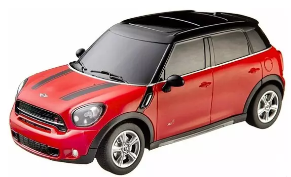 Радиоуправляемая машина Mini Cooper S Countryman масштаб 1:24 Rastar 71700 красная