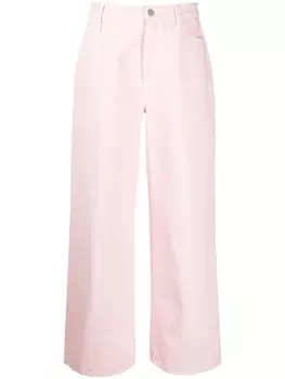 Raf Simons джинсы широкого кроя, розовый