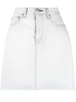 rag & bone джинсовая мини-юбка, синий