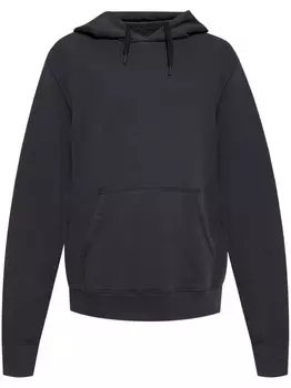 Rag & bone хлопковая толстовка с капюшоном, черный
