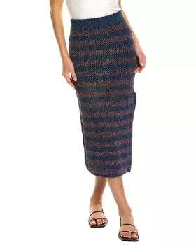 Rag & bone Юбка Карсон, синий