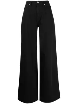 rag & bone расклешенные джинсы Sofie, черный