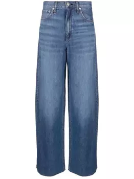 rag & bone широкие джинсы, синий