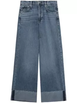 rag & bone широкие джинсы Sofie, синий