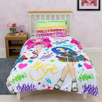 Rainbow High Пододеяльник Glow