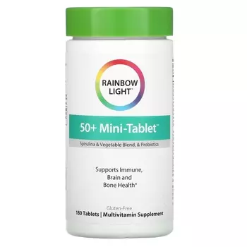 Rainbow Light 50+ Mini-Tablet, 180 таблеток