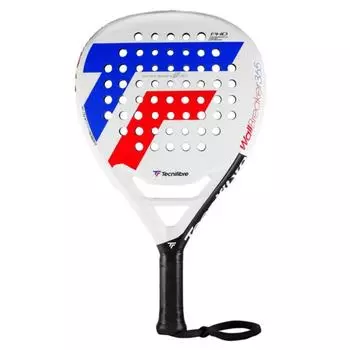 Ракетка для паделя для взрослых Wall Breaker 365 - белый/синий/красный TECNIFIBRE, черный