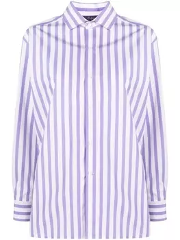 Ralph Lauren Collection рубашка в полоску, белый