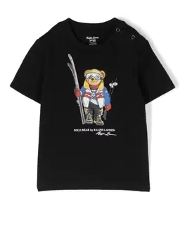Ralph Lauren футболка Polo Bear, черный
