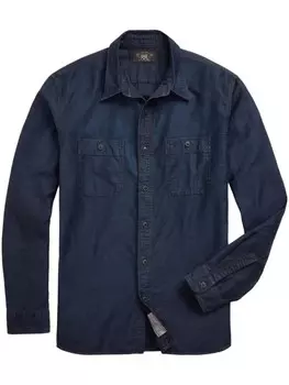 Ralph Lauren RRL рубашка Cameron, синий